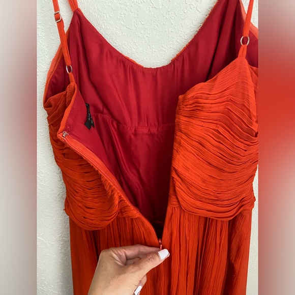 BCBG MaxAzria Silk Cocktail Special Occasion Dress Size 6 - Picture 13 of 16